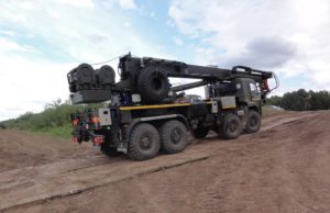 Аренда крана-вездехода в Донецкой области